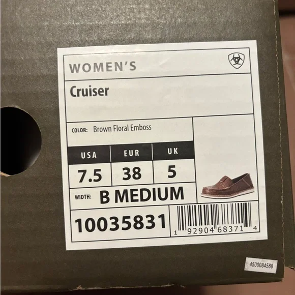 Ariat Women’s Brown Leather Loafers - Picture 8 of 8